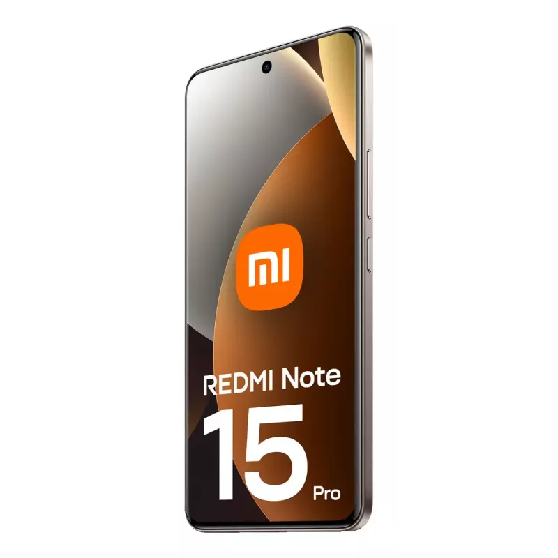 Viedtālrunis Xiaomi Redmi Note 15 Pro — 6,77 collas (17,2 cm), 8 GB RAM, 256 GB, 200 MP aizmugurējā kamera, 6500 mAh, Titāns