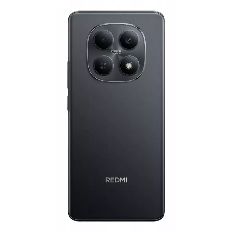 Viedtālrunis Xiaomi Redmi Note 15 — 6.77 collas (17.2 cm), Helio G100 Ultra 2 GHz, 8 GB RAM, 256 GB, 108 MP trīskāršā kamera, 6000 mAh, Melns