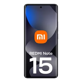 Viedtālrunis Xiaomi Redmi Note 15 — 6.77 collas (17.2 cm), Helio G100 Ultra 2 GHz, 8 GB RAM, 256 GB, 108 MP trīskāršā kamera, 6000 mAh, Melns