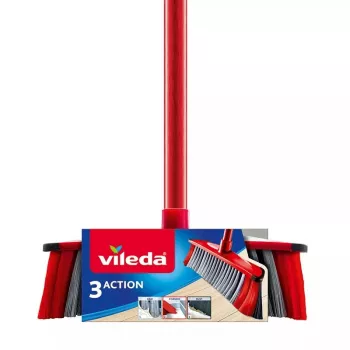 Slota VILEDA iekštelpām, cieti sari, tehnopolimērs, 1300 mm kāts, 280×60 mm galva