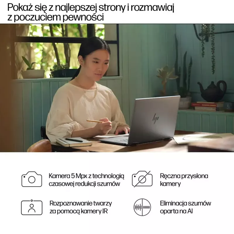 Klēpjdators HP ENVY x360 14 collas Ryzen 7 8840HS 16GB 512GB Win11Home