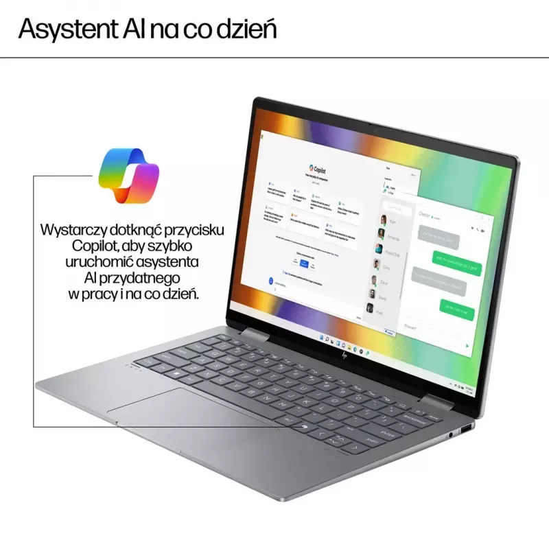 Klēpjdators HP ENVY x360 14 collas Ryzen 7 8840HS 16GB 512GB Win11Home
