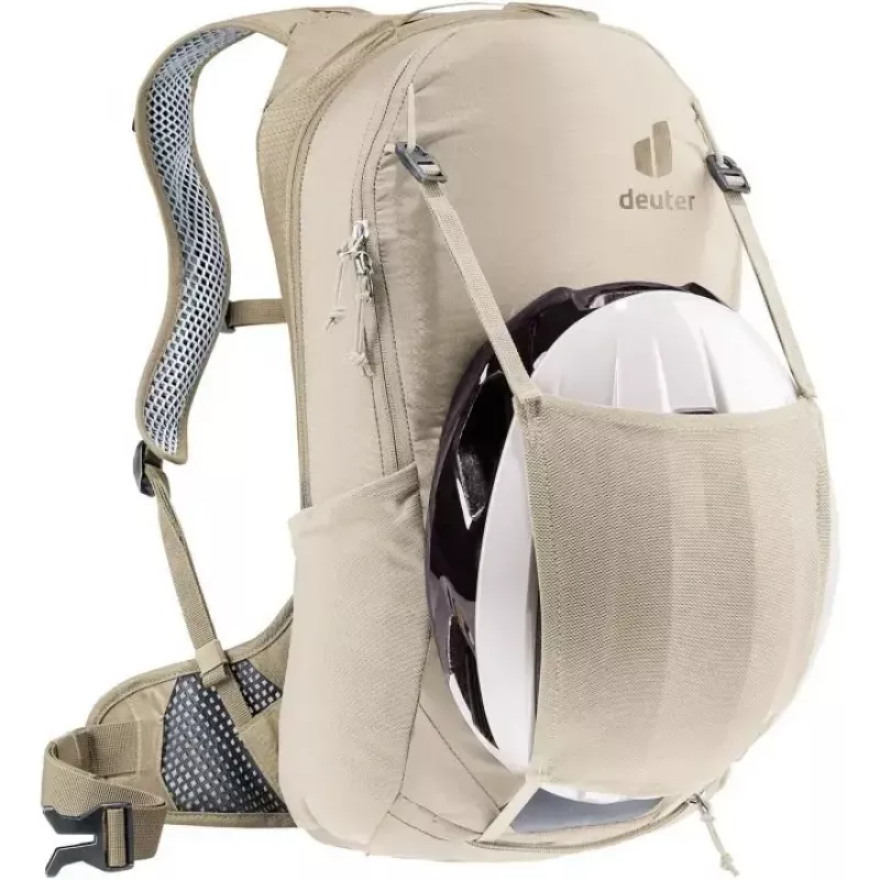 Mugursoma DEUTER Race Air 10 — viegla 10 L riteņbraukšanas mugursoma, alumīnija pelēks