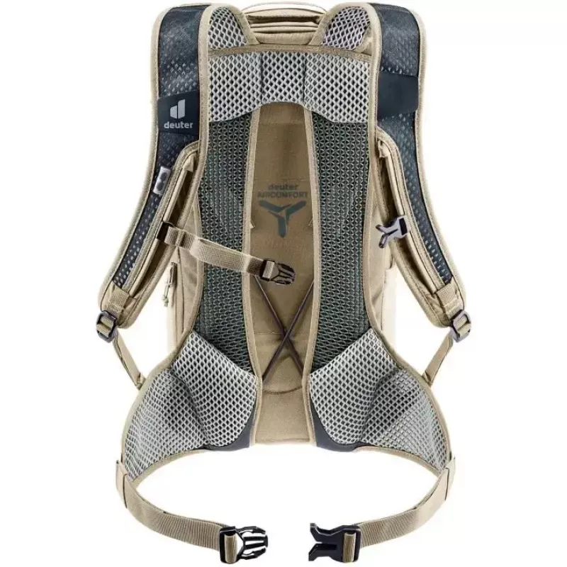 Mugursoma DEUTER Race Air 10 — viegla 10 L riteņbraukšanas mugursoma, alumīnija pelēks