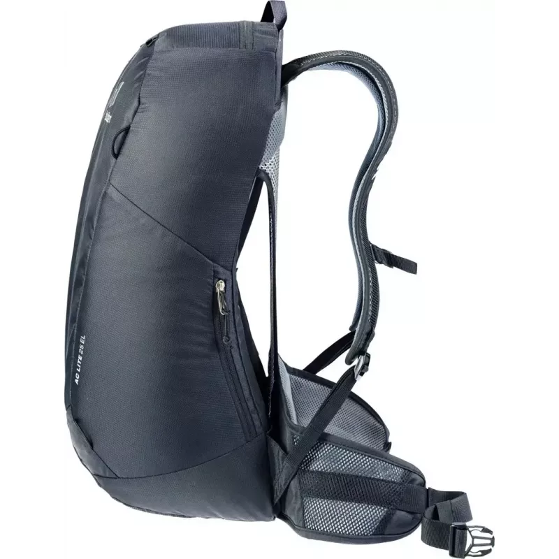 Mugursoma DEUTER AC Lite 25 EL melna — ventilējama dienas mugursoma, 25 L tilpums