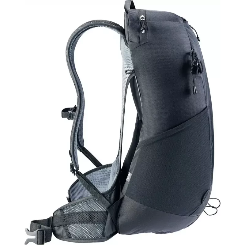 Mugursoma DEUTER AC Lite 25 EL melna — ventilējama dienas mugursoma, 25 L tilpums