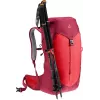 Mugursoma DEUTER AC Lite 24 pārgājienu mugursoma, 24 l, ķiršu/masala