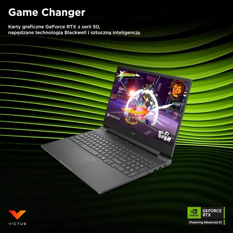 Klēpjdators HP Victus 15-fb3231nw 15,6 collu Ryzen 7 7445HS 16 GB 512 GB RTX4050 Win11Home