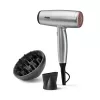 BaByliss Cosmos D580DE matu žāvētājs, 2100 W, Satīna tērauda, līdzstrāvas motors