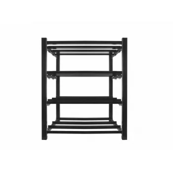 Bateriju statīvs LANBERG OR01-830650-304-BK — 830×650 mm, 3 rindas, 4 līmeņi