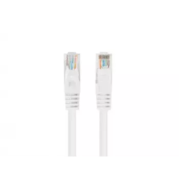 Tīkla kabelis Lanberg PCU6-20CC-0200-W RJ-45 Cat6 2 m Balts