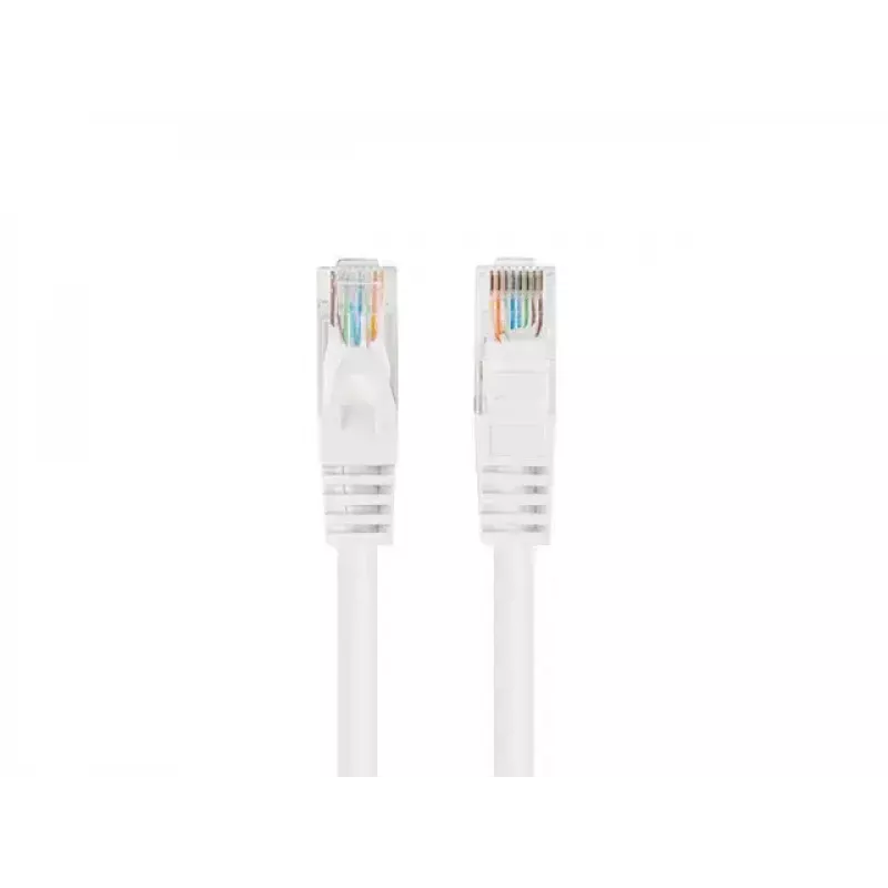 Tīkla kabelis Lanberg PCU6-20CC-0200-W RJ-45 Cat6 2 m Balts