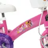 Bērnu velosipēds HUFFY Disney PRINCESS 12 collas — 12 collu riteņi, viena ātruma, mācību ritenīši iekļauti