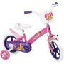 Bērnu velosipēds HUFFY Disney PRINCESS 12 collas — 12 collu riteņi, viena ātruma, mācību ritenīši iekļauti