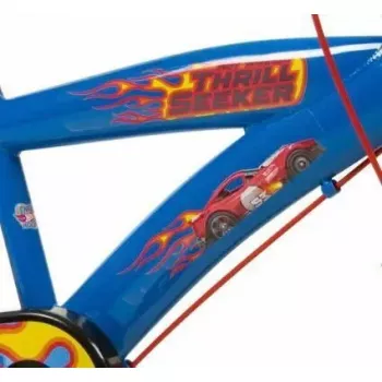 Bērnu velosipēds Toimsa 14 collu Hot Wheels modelis 1468, 14 collu riteņi, tērauda rāmis, saderīgs ar treniņriteņiem