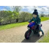 Elektriskais ride-on motocikls HUFFY 17345W — bērnu ar baterijām darbināms 6V transportlīdzeklis