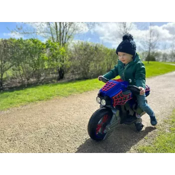 Elektriskais ride-on motocikls HUFFY 17345W — bērnu ar baterijām darbināms 6V transportlīdzeklis