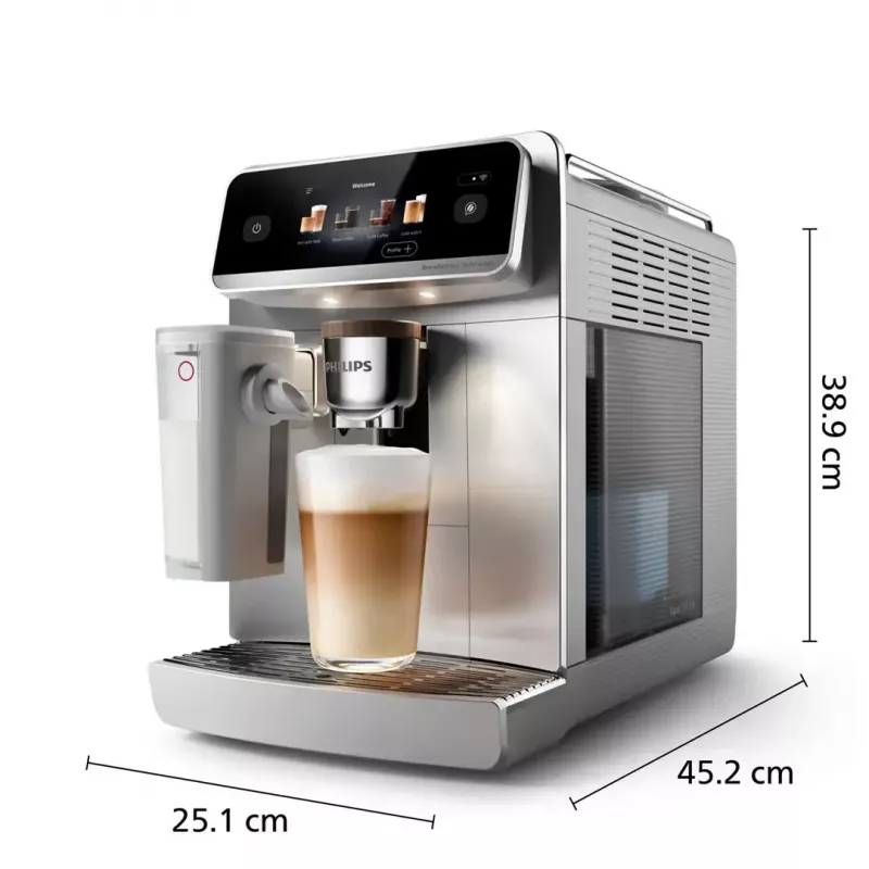 Kafijas automāts Philips Series 8000 Café Aromis EP8757/20, sudraba, 1500 W