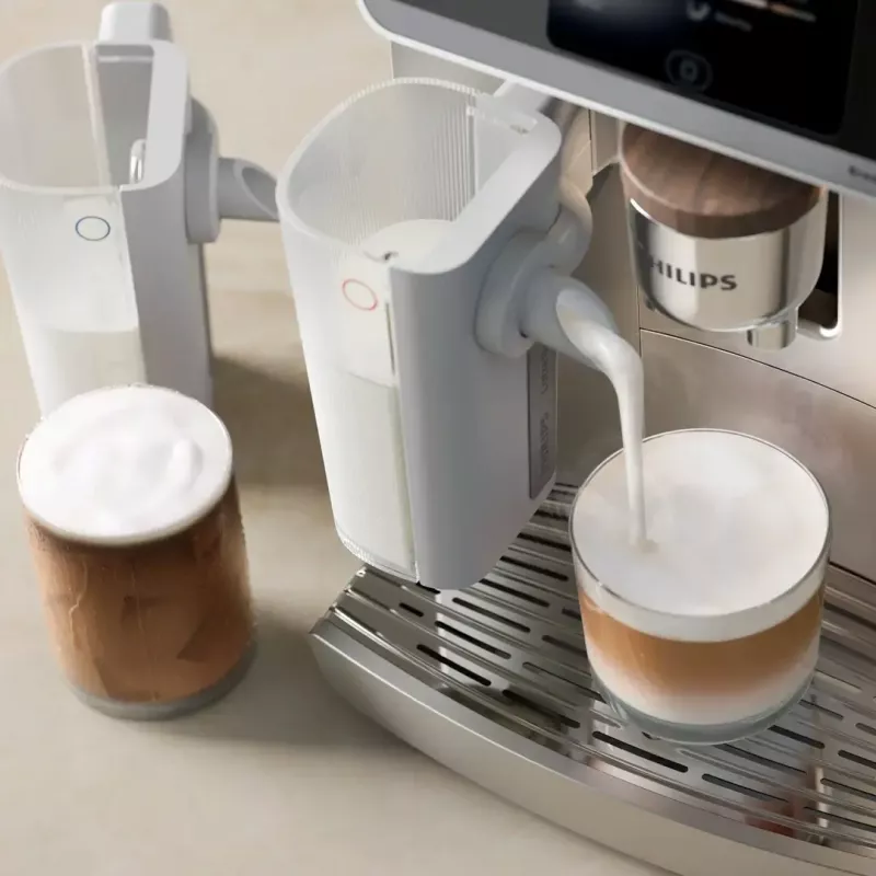 Kafijas automāts Philips Series 8000 Café Aromis EP8757/20, sudraba, 1500 W
