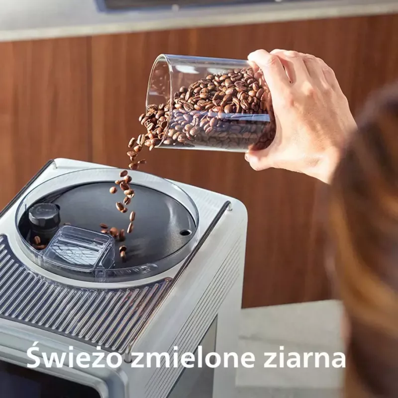 Kafijas automāts Philips Series 8000 Café Aromis EP8757/20, sudraba, 1500 W