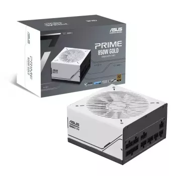 ASUS Prime 850W Gold (AP-850G) barošanas bloks 20+4 kontaktu ATX, ATX, melns, balts