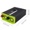 Baterijas lādētājs QOLTEC 51919 90A 12V LiFePO4 AGM GEL SLA baterijām