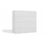 Kumode top e shop MALWA 1D5S, 5 atvilktnes, 1 veramas durvis, balta, 1000×400×930 mm, skaidu plāksne