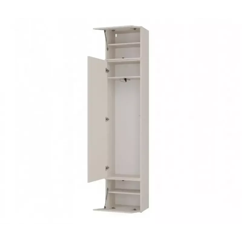 Top e shop HAGA Cashmere garderobe 3-durvju, 2380×500×350 mm, skaidu plātne, brīvi stāvoša