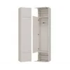 Top e shop HAGA Cashmere garderobe 3-durvju, 2380×500×350 mm, skaidu plātne, brīvi stāvoša