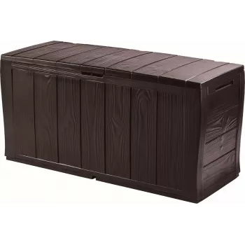 Glabāšanas kaste Keter Sherwood Taisnstūrveida Sveķu Brūna 270L 1170mm