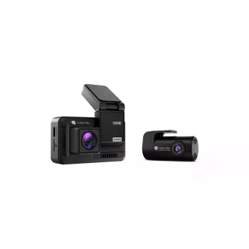 Dashcam Navitel R480 2K, divu kameru, Quad HD 2560×1440, 160° platleņķa, 2 collu IPS, MicroSD līdz 256GB, uzlādējama baterija, melna