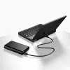 GPD Pocket 4 klēpjdators — AMD Ryzen 7 8840U, 8 collu WQXGA 2560×1600 144Hz skārienjūtīgs, 16GB DDR5, 1TB NVMe, Radeon 780M, Windows 11, LAN, pirkstu nospiedumu lasītājs, grafīts