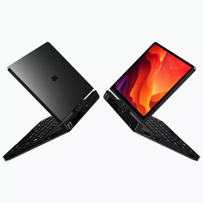 GPD Pocket 4 klēpjdators — AMD Ryzen 7 8840U, 8 collu WQXGA 2560×1600 144Hz skārienjūtīgs, 16GB DDR5, 1TB NVMe, Radeon 780M, Windows 11, LAN, pirkstu nospiedumu lasītājs, grafīts