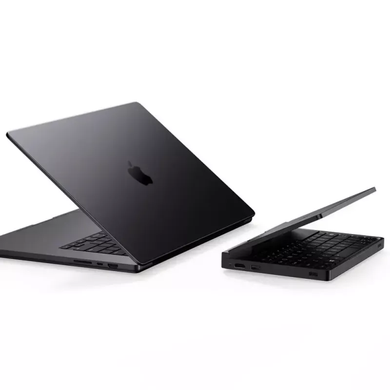 GPD Pocket 4 klēpjdators — AMD Ryzen 7 8840U, 8 collu WQXGA 2560×1600 144Hz skārienjūtīgs, 16GB DDR5, 1TB NVMe, Radeon 780M, Windows 11, LAN, pirkstu nospiedumu lasītājs, grafīts