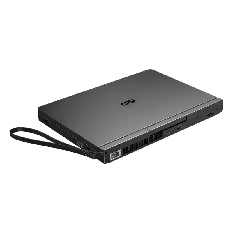 GPD Pocket 4 klēpjdators — AMD Ryzen 7 8840U, 8 collu WQXGA 2560×1600 144Hz skārienjūtīgs, 16GB DDR5, 1TB NVMe, Radeon 780M, Windows 11, LAN, pirkstu nospiedumu lasītājs, grafīts