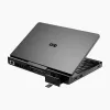 GPD Pocket 4 klēpjdators — AMD Ryzen 7 8840U, 8 collu WQXGA 2560×1600 144Hz skārienjūtīgs, 16GB DDR5, 1TB NVMe, Radeon 780M, Windows 11, LAN, pirkstu nospiedumu lasītājs, grafīts