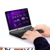 GPD Pocket 4 klēpjdators — AMD Ryzen 7 8840U, 8 collu WQXGA 2560×1600 144Hz skārienjūtīgs, 16GB DDR5, 1TB NVMe, Radeon 780M, Windows 11, LAN, pirkstu nospiedumu lasītājs, grafīts
