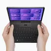 GPD Pocket 4 klēpjdators — AMD Ryzen 7 8840U, 8 collu WQXGA 2560×1600 144Hz skārienjūtīgs, 16GB DDR5, 1TB NVMe, Radeon 780M, Windows 11, LAN, pirkstu nospiedumu lasītājs, grafīts