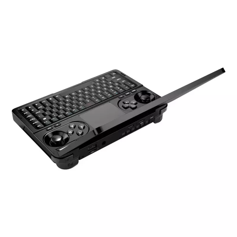 Klēpjdators GPD WinMini HX370 — 7 collu FHD 120Hz skārienjūtīgs, AMD Ryzen AI 9 HX370, 32GB DDR5, 2TB NVMe, Radeon 890M, Win 11, melns