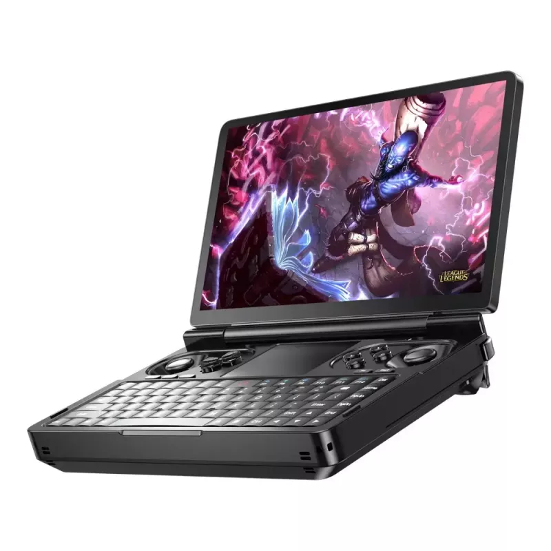 Klēpjdators GPD WinMini HX370 — 7 collu FHD 120Hz skārienjūtīgs, AMD Ryzen AI 9 HX370, 32GB DDR5, 2TB NVMe, Radeon 890M, Win 11, melns