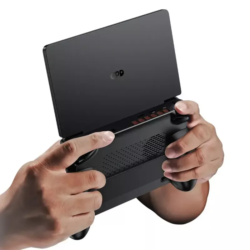 Klēpjdators GPD WinMini HX370 — 7 collu FHD 120Hz skārienjūtīgs, AMD Ryzen AI 9 HX370, 32GB DDR5, 2TB NVMe, Radeon 890M, Win 11, melns