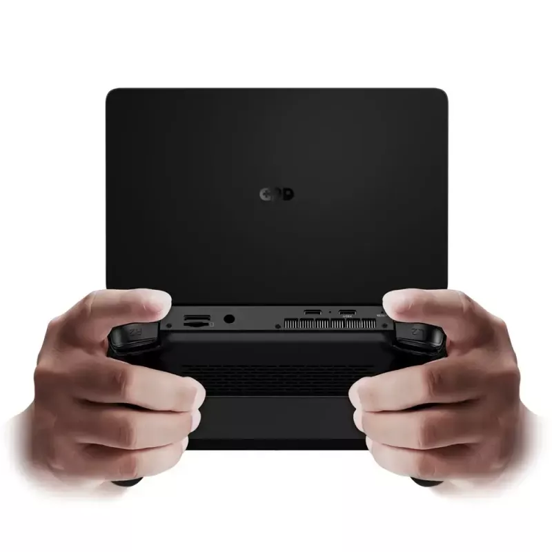 Klēpjdators GPD WinMini HX370 — 7 collu FHD 120Hz skārienjūtīgs, AMD Ryzen AI 9 HX370, 32GB DDR5, 2TB NVMe, Radeon 890M, Win 11, melns