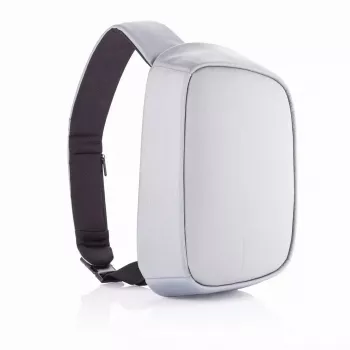 Pretzagšanas mugursoma XDDESIGN Bobby Sling pelēka — viegla, ūdensizturīga, siksnas tipa nēsāšana