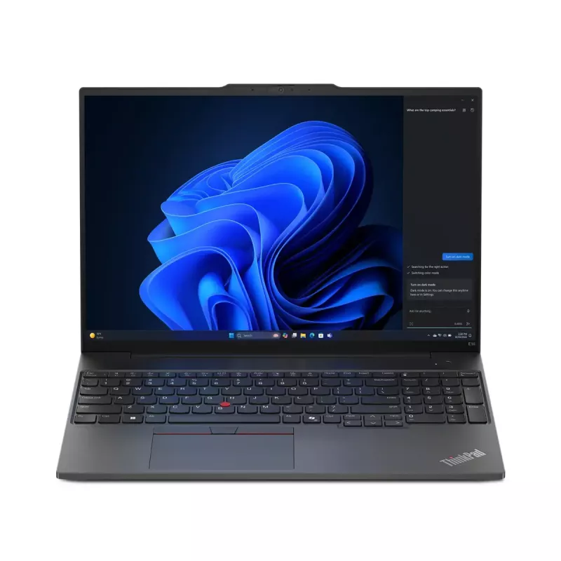 Portatīvais dators Lenovo ThinkPad E16 Gen 2 16 collu AMD Ryzen 5 7535U 8GB 256GB AMD Radeon 660M Windows 11 Pro