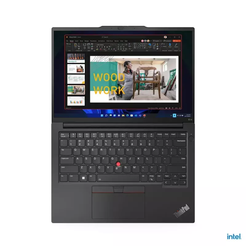Laptop Lenovo ThinkPad E14 Gen 5 (Intel) — 14 inch WUXGA touch, Intel Core i5-1335U, 16 GB RAM, 512 GB SSD, Windows 11 Pro, Melns/Graphite