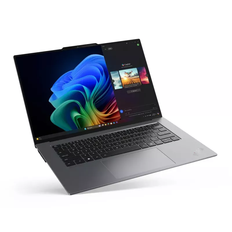 Lenovo ThinkPad X9-15 Gen 1 Copilot+ PC klēpjdators — Intel Core Ultra 7 258V, 15,3 collu 2.8K skārienjutīgs, 32 GB, 1 TB SSD, Wi‑Fi 7, Windows 11 Pro, pelēks
