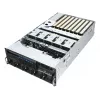 Rack server ASUS ESC8000A-E13P (4U) — LGA 6096, AMD EPYC, līdz 3 TB DDR5, 24 DIMM, 3200W barošanas bloks, 10GbE