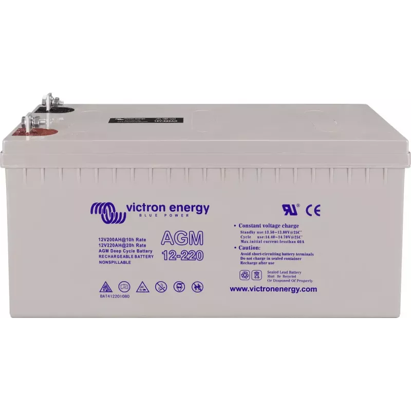 Gēla dziļās izlādes akumulators 12V 220Ah — BAT412201104 no Deep Cycle baterija