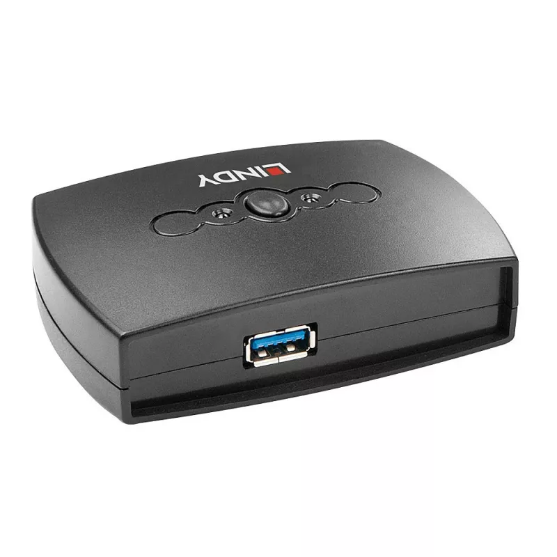 Lindy 2 pieslēgvietu USB 3.0 slēdzis