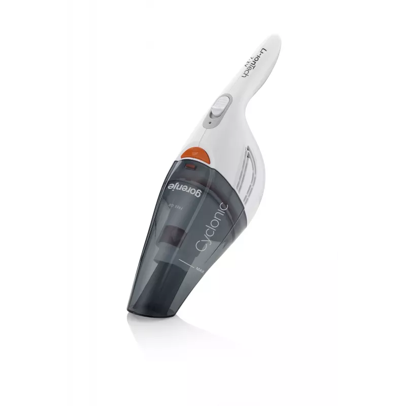 Gorenje MVC72FW rokas putekļsūcējs Melns, Balts Bezputekļu maisa